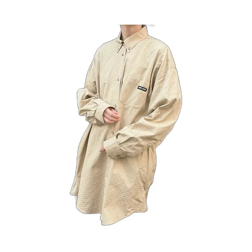 Long-Sleeved Shirt Dress