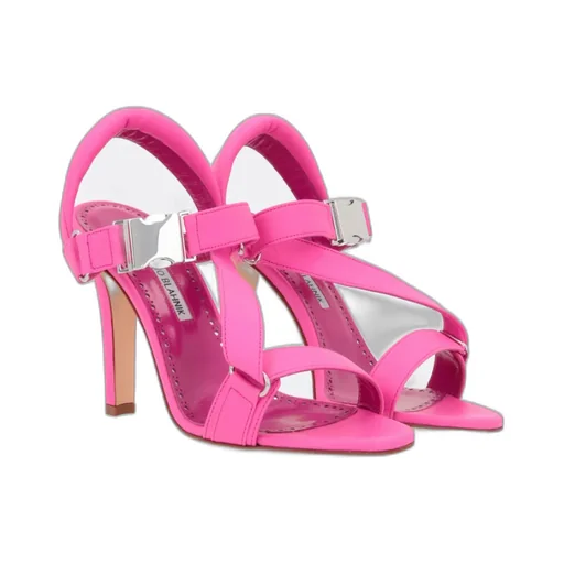 Manolo Blahnik Buckle Fastened Open-Toe Sandals