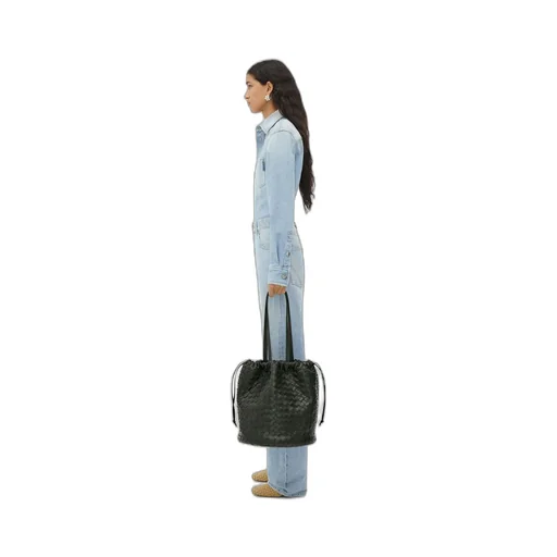 Medium Braided Shoulder Bag