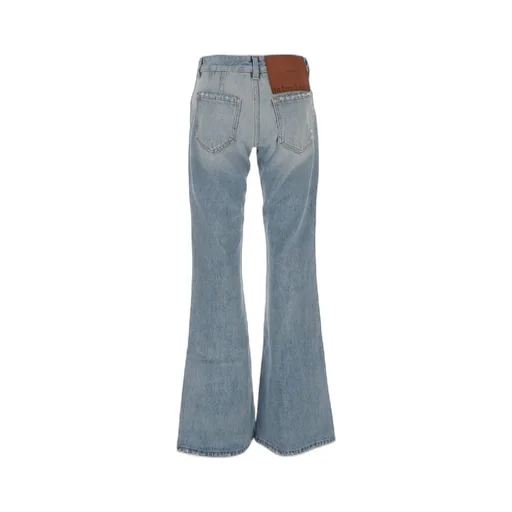 Palm Angels Distressed Flared Jeans