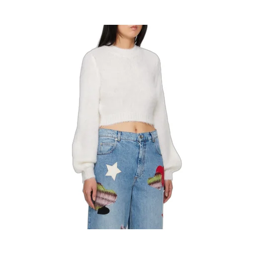 Marni Crewneck Cropped Knit Jumper