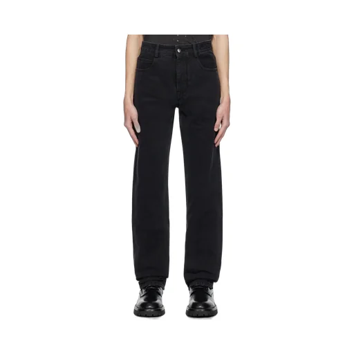 Ann Demeulemeester Drawstring Detailed Denim Jeans
