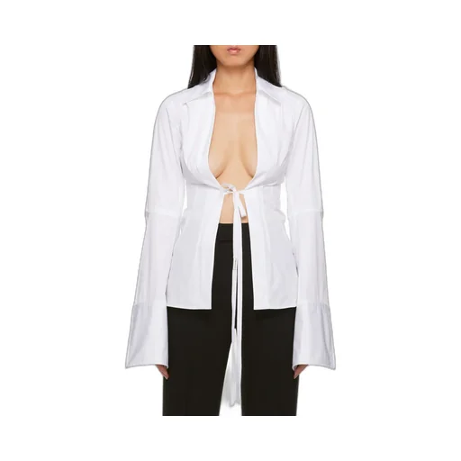Ann Demeulemeester Linsey Drawstring Shirt
