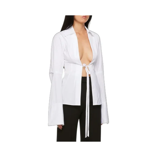 Ann Demeulemeester Linsey Drawstring Shirt