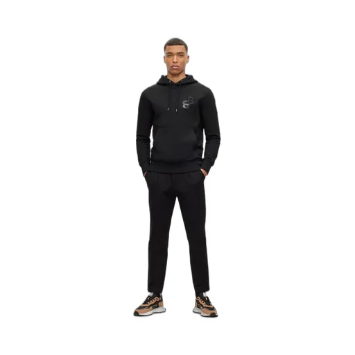 Logo-Embroidered Cotton Hoodie