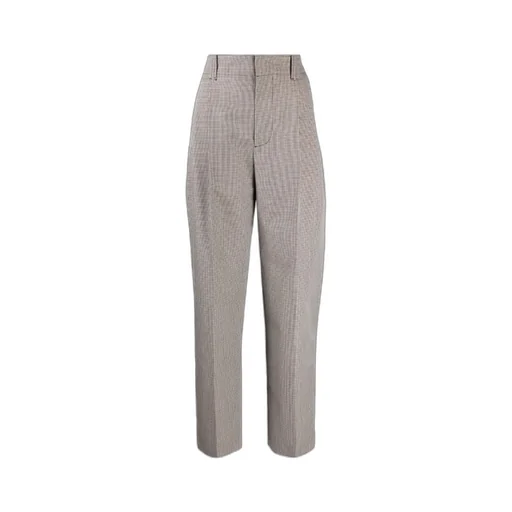 Marni Straight Leg Pleated Cropped Trousers