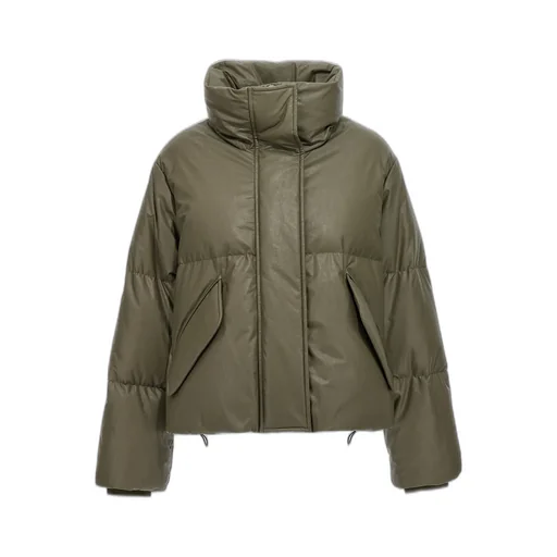 High-Neck Puffer Coat