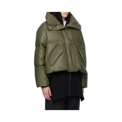 High-Neck Puffer Coat