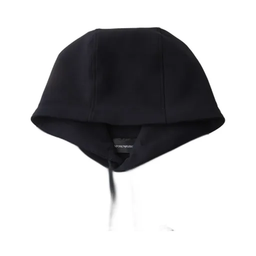 Patch-Detail Drawstring Hoodie