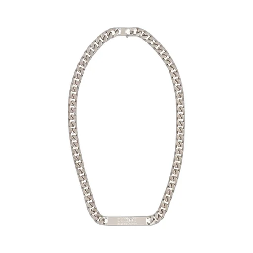 Mm6 Maison Margiela Logo-Debossed Chain-Linked Necklace