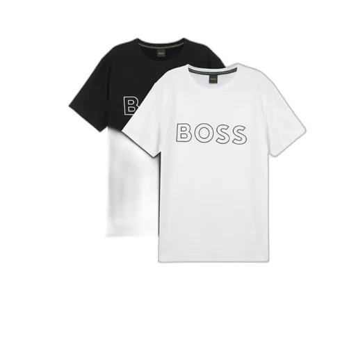 Logo Printed T-Shirt Two-Piece Set