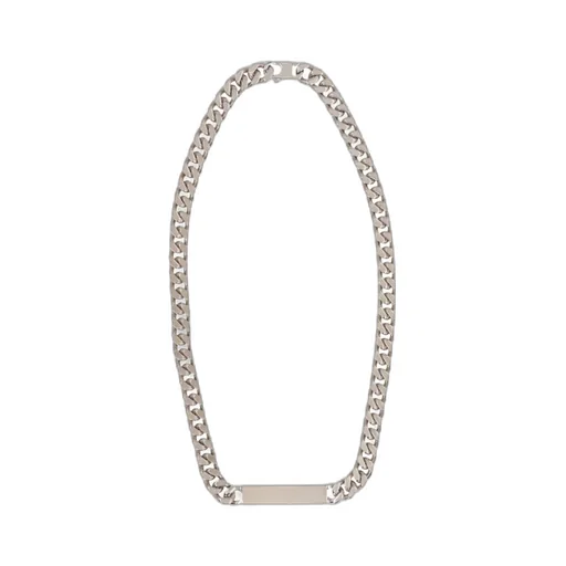 Mm6 Maison Margiela Logo-Debossed Chain-Linked Necklace