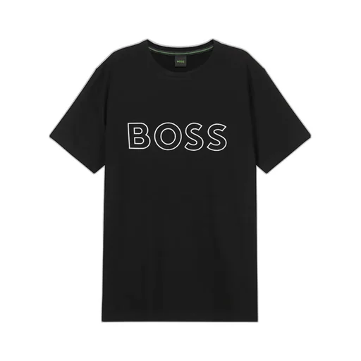 Logo Printed T-Shirt Two-Piece Set