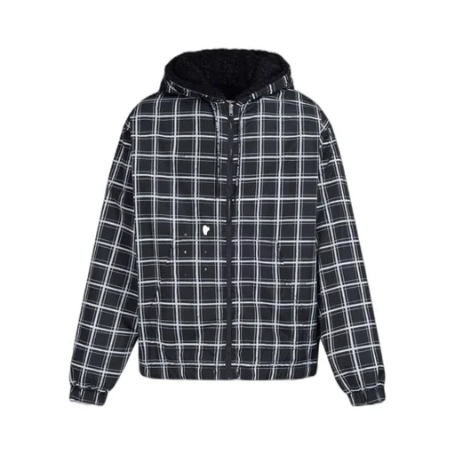 Marni Checked Hooded Jacket