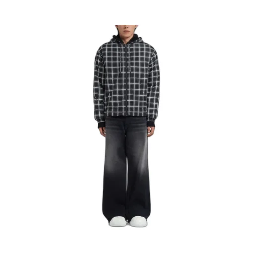 Marni Checked Hooded Jacket