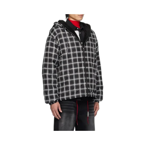 Marni Checked Hooded Jacket