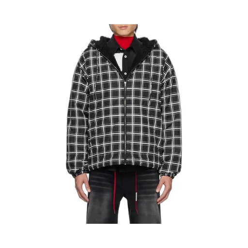 Marni Checked Hooded Jacket