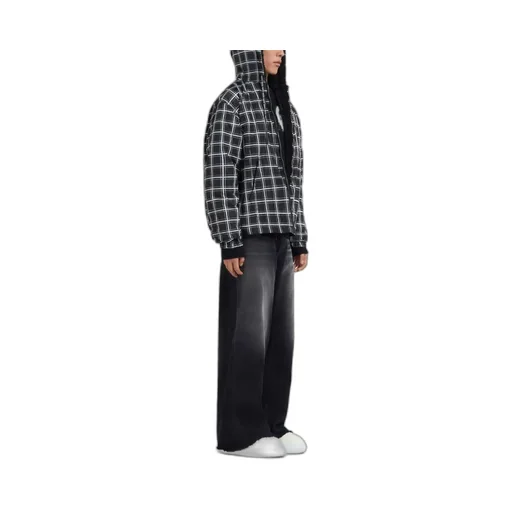 Marni Checked Hooded Jacket