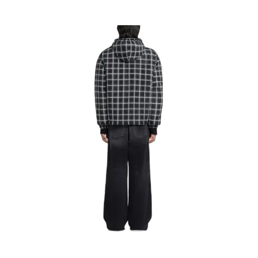 Marni Checked Hooded Jacket