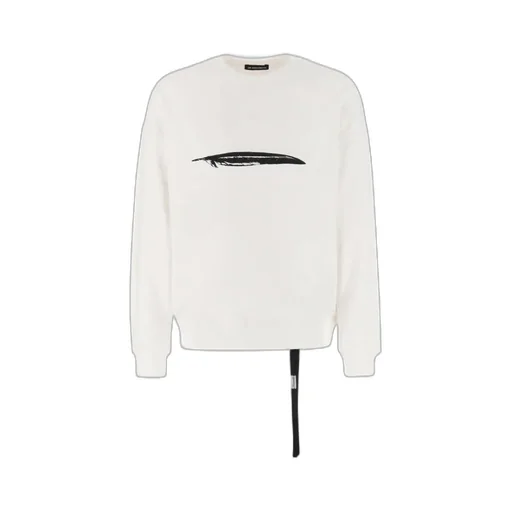 Ann Demeulemeester Motif Printed Crewneck Sweatshirt