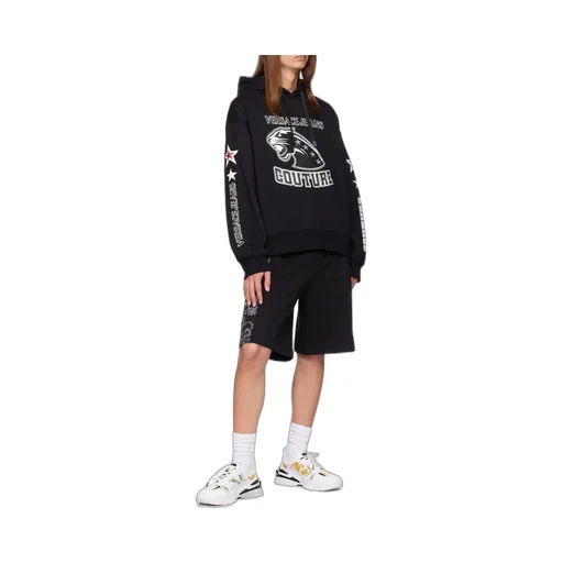 Logo-Print Cotton Hoodie