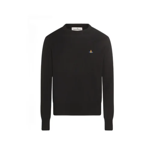 Vivienne Westwood Orb Embroidered Long-Sleeved Cardigan