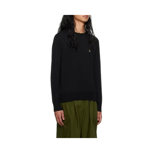 Vivienne Westwood Orb Embroidered Long-Sleeved Cardigan