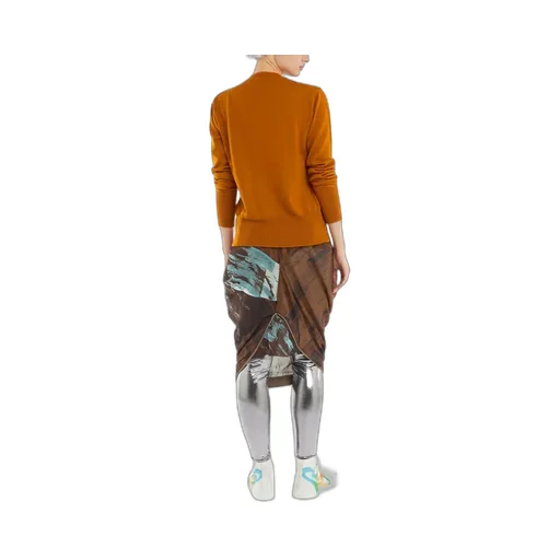 Vivienne Westwood Orb Embroidered Buttoned Cardigan