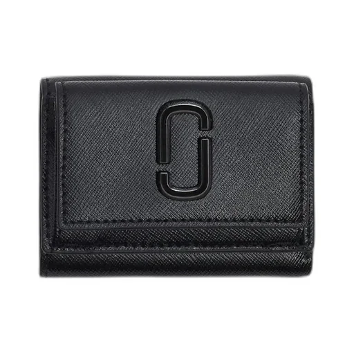 Marc Jacobs Logo Plaque Mini Trifold Wallet