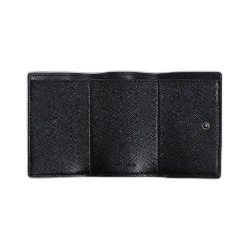 Marc Jacobs Logo Plaque Mini Trifold Wallet