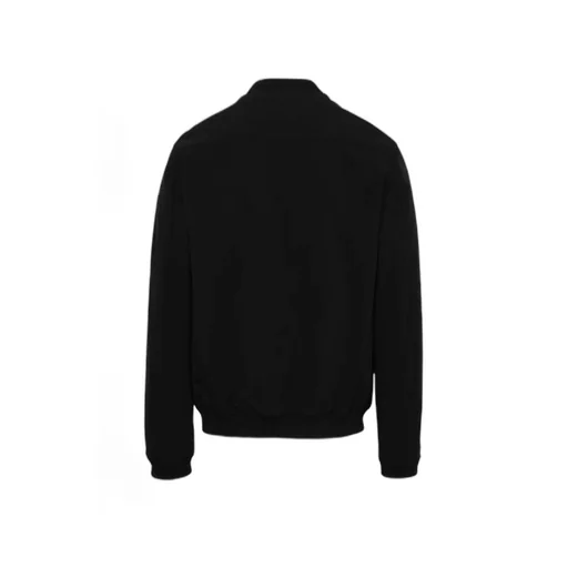 Lens-Detail Zip-Up Bomber Jacket