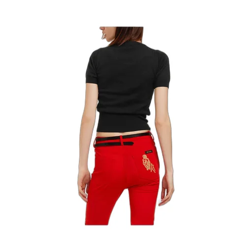 Vivienne Westwood Bea Orb Embroidered Knitted Top