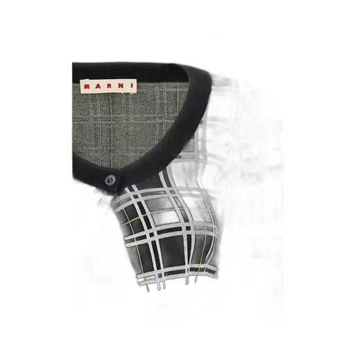 Marni Buttoned Cropped Cardigan