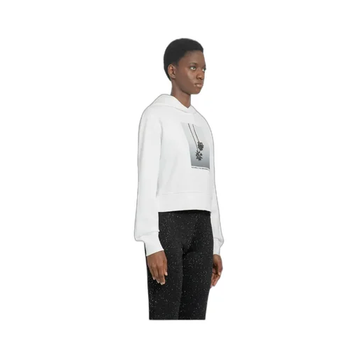 Palm Angels Graphic Printed Drawstring Hoodie