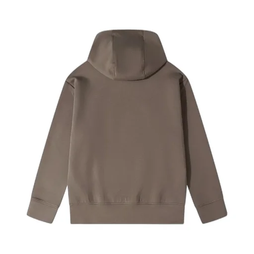 Patch-Detail Drawstring Hoodie