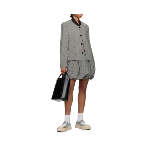 Marni Logo Printed Drawstring Tote Bag