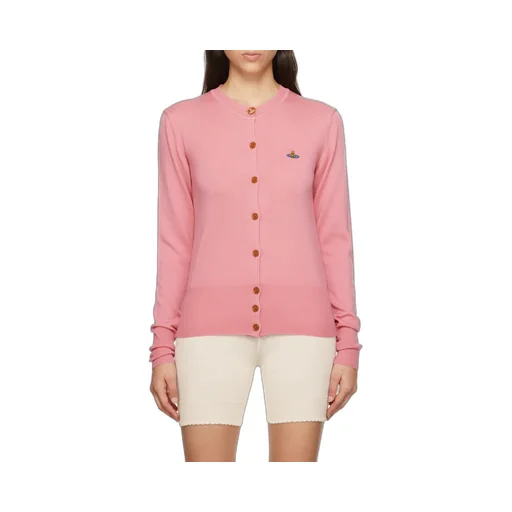 Round-Collar And Long-Sleeved Sweater