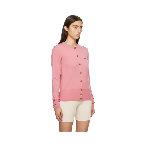 Round-Collar And Long-Sleeved Sweater