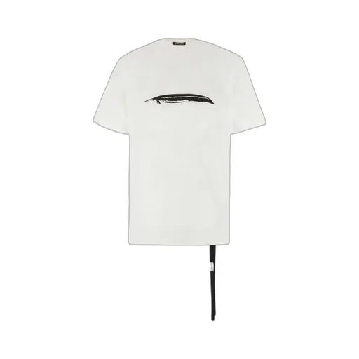 Ann Demeulemeester Motif Printed Crewneck T-Shirt