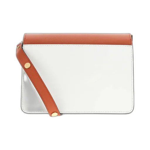 Marni Trunk Colour-Block Foldover Top Tote Bag