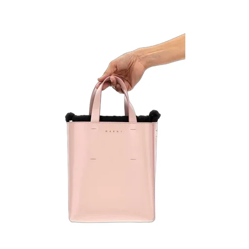 Mini Museo Leather Tote Bag