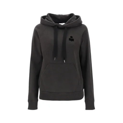 Isabel Marant ÉToile Logo-Printed Drawstring Hoodie