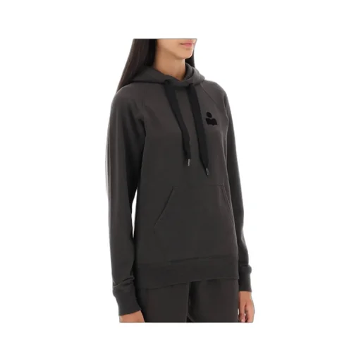 Isabel Marant ÉToile Logo-Printed Drawstring Hoodie