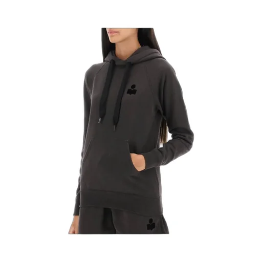 Isabel Marant ÉToile Logo-Printed Drawstring Hoodie