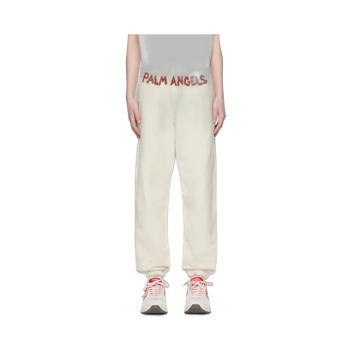 Palm Angels Logo-Printed Elasticated Waist Track Pants