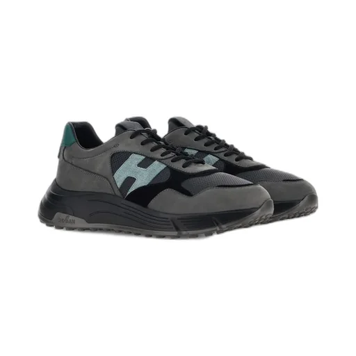 Hogan Hyperlight Panelled Lace-Up Sneakers