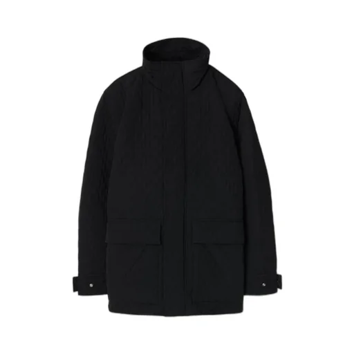 Burberry Long Sleeved Checked Hooded Jacket