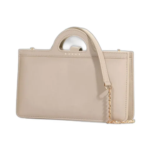 Tropicalia Debossed-Logo Leather Bag