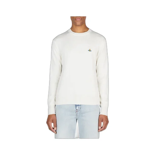 Vivienne Westwood Orb Embroidered Long-Sleeved Cardigan