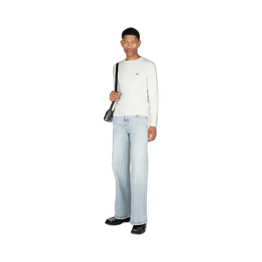Vivienne Westwood Orb Embroidered Long-Sleeved Cardigan